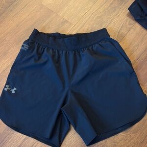 Under Armour ladies Black Athletic Shorts